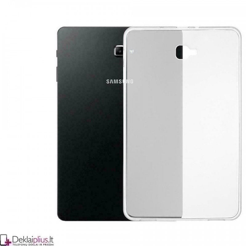 Plonas silikoninis dėklas - permatomas (Samsung Tab A 10.1 2016 (T580/T585) Plonas silikoninis dėklas - permatomas (Samsung Tab A 10.1 2016 (T580/T585)